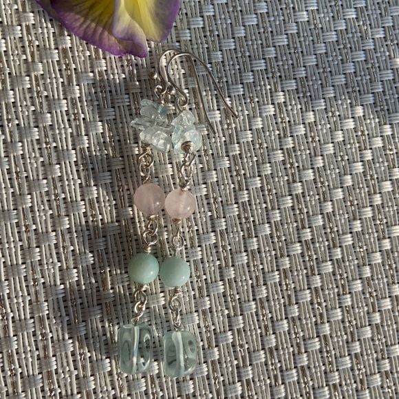 Obsidian earrings 🆕 - Picture 3 of 3